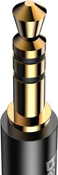 Kabllo USB Baseus (30476-uniw), USB-C në Mini Jack 3.5mm, 1.2 m, e zezë