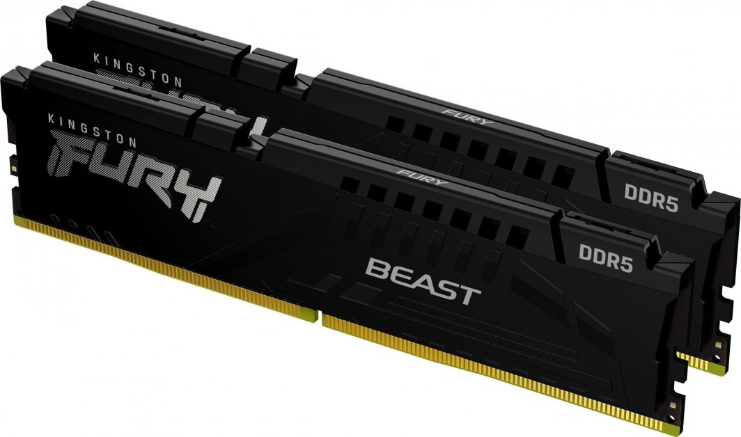 Memorie Kingston Fury Beast, DDR5, 32 GB, 5600 MHz, CL36, KF556C36BBEK2-32 Memorie Kingston Fury Beast, DDR5, 32 GB, 5600 MHz, CL36, KF556C36BBEK2-32