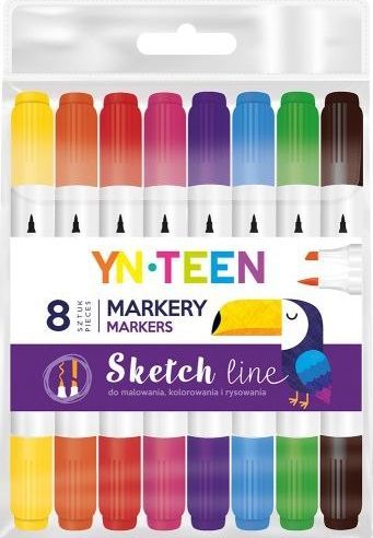 Markera Interprint Sketch Line, 8 ngjyra