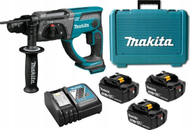 Burmashinë Makita DHR202RTE3, 18V