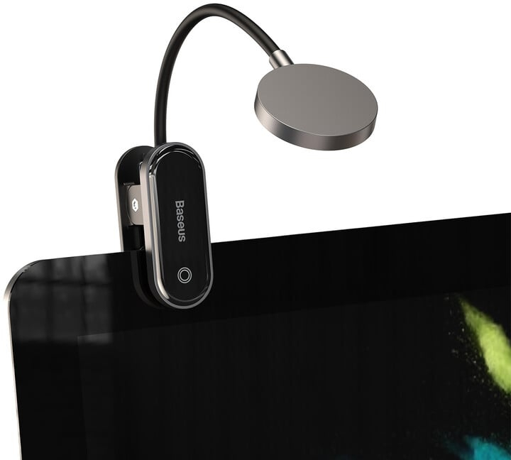 Llambë me kapëse Baseus, LED, 3W, e zezë