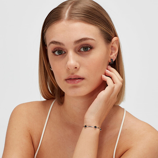 Brosway Fancy Единечна Обетка FMB08, 925 Сребро, Црни Циркони
