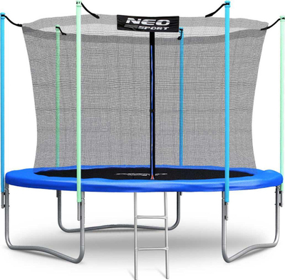 Rrjetë për trampolinë Neo-Sport, 183 cm, e zezë