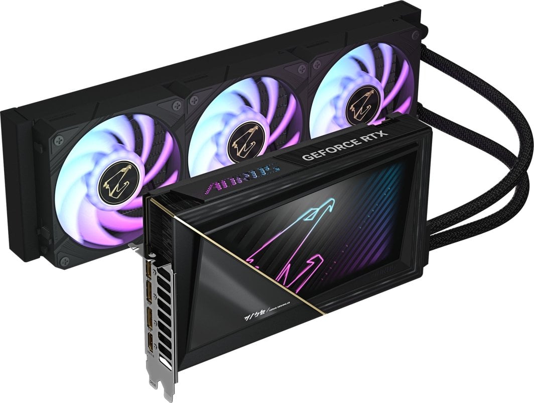 Kartelë grafike Gigabyte AORUS GeForce RTX 5090 Xtreme Waterforce, 32GB GDDR7