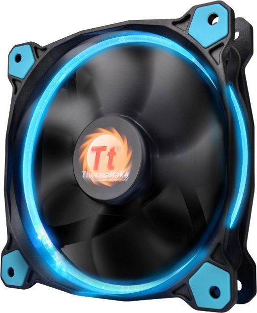 Ftohës Thermaltake Riing LED, 120 mm, i kaltër