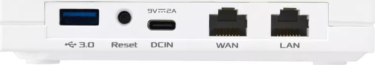 Ruter Asus AiMesh RT-AX57 (90IG08N0-MU9C00), 4G LTE,3G,xDSL, WPA3, Wi-Fi 6, i bardhë