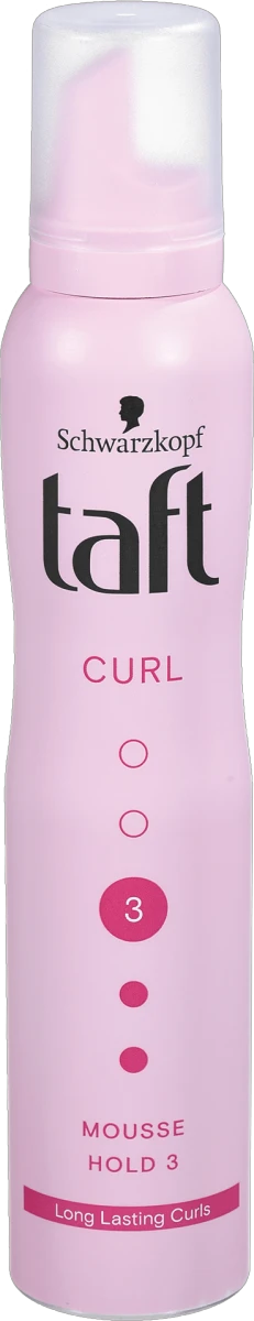 Shkumë për flokë Taft Curl hold 3, 200ml