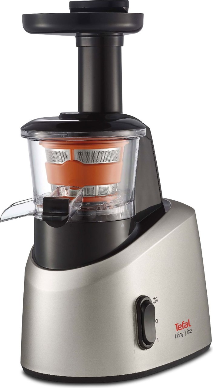 Shtrydhëse frutash Tefal Infinity Juice ZC255B, e argjendtë / zezë Shtrydhëse frutash Tefal Infinity Juice ZC255B, e argjendtë / zezë