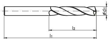 Turielë cilindrike Metal FANAR (W2-101811-0200), HSS, 2mm