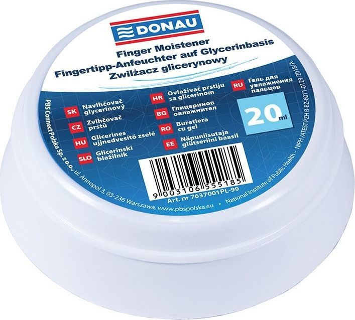 DONAU Глицерински навлажнувач за прсти, 20 ml