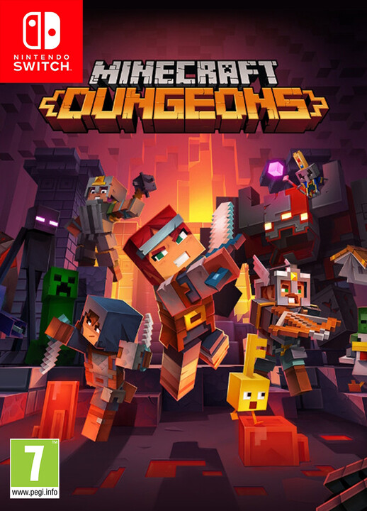 Videolojë Minecraft Dungeons (SWITCH)