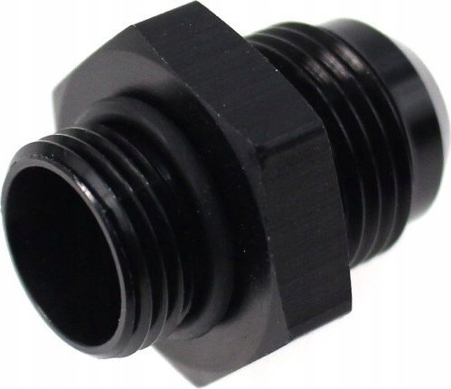 Adapter karburanti Aeromotive 15606, AN-06 O-ring Boss, AN-06 mashkull flare, i zi