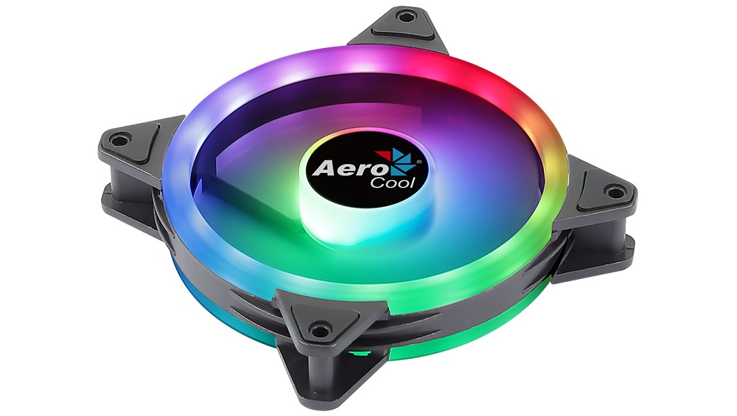 Ftohës Aerocool Duo 12 ARGB, 12 cm, i zi