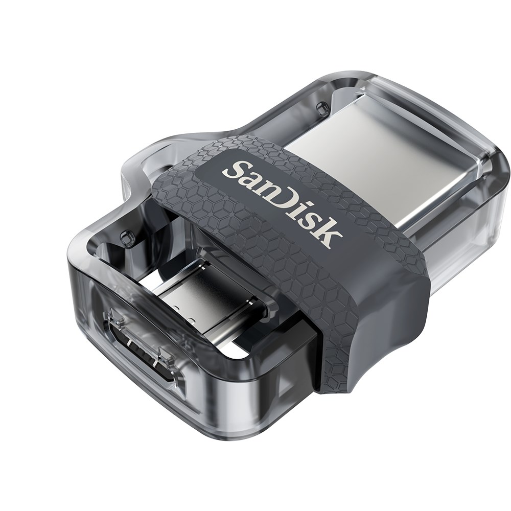 USB SanDisk Ultra Dual m3.0, 128 GB, USB Type-A / Micro-USB
