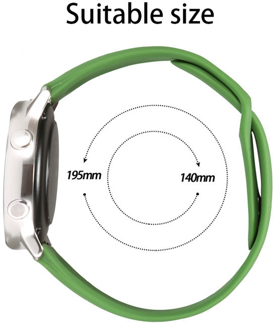 Rrip ore 4wrist Samsung Galaxy Watch - rozë, 20 mm