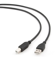 Kabllo Gembird, USB A / USB B, 3.04 m, e zezë