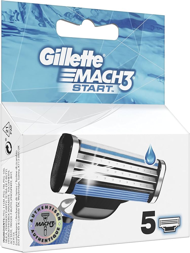 Brisk rroje Gillette Mach3 Start për meshkuj, 5 copë