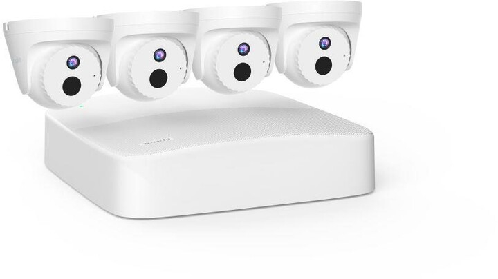 Sistem sigurie Tenda K4P-4CR Video Security Kit - NVR 4-kanale+ 4x IP kamera Sistem sigurie Tenda K4P-4CR Video Security Kit - NVR 4-kanale+ 4x IP kamera