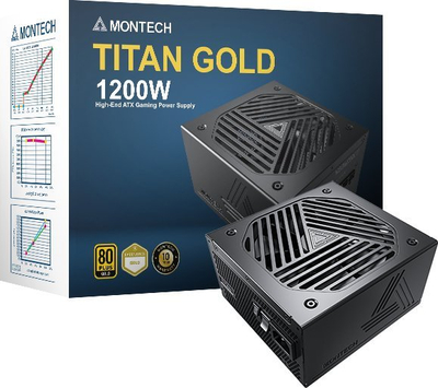 Burim energjie Montech Titan Gold TIS0126 ATX 3.0, 1200W