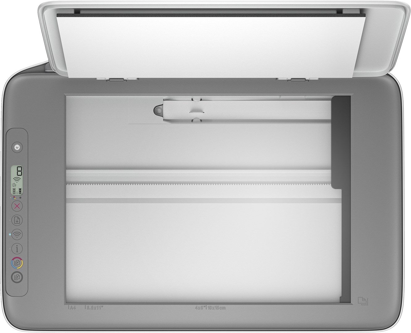 Printer multifunksional HP DeskJet 2820e, Inkjet termal, i hirtë