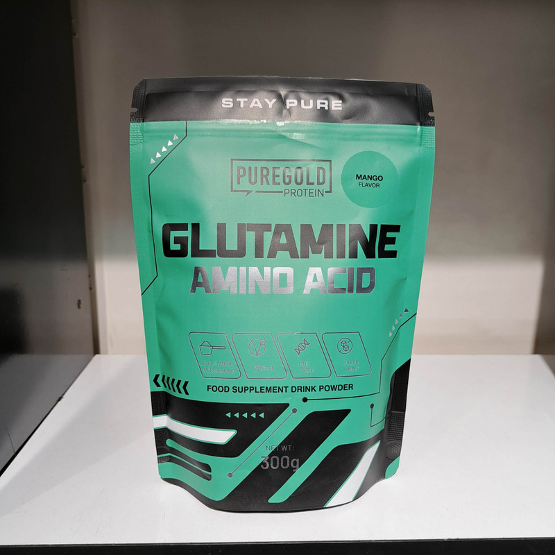 Suplemente Puregold Glutamine, Mango, 300g