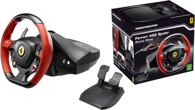 Set timon për vozitje Volant Thrustmaster Ferrari	F458 Spider Xbox One (4460105) 