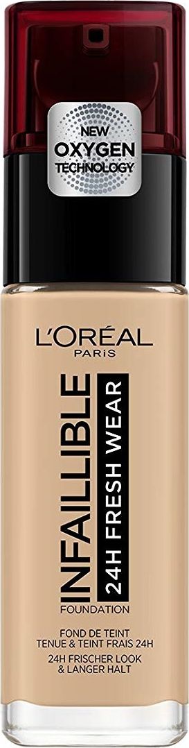 Krem pudër L'Oreal Paris Infaillible 24H Fresh Wear, 120 Vanilla, 30 ml