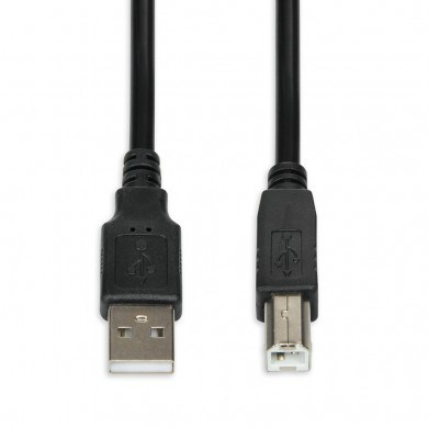 Kabllo iBOX, USB A / USB B, 3 m, e zezë
