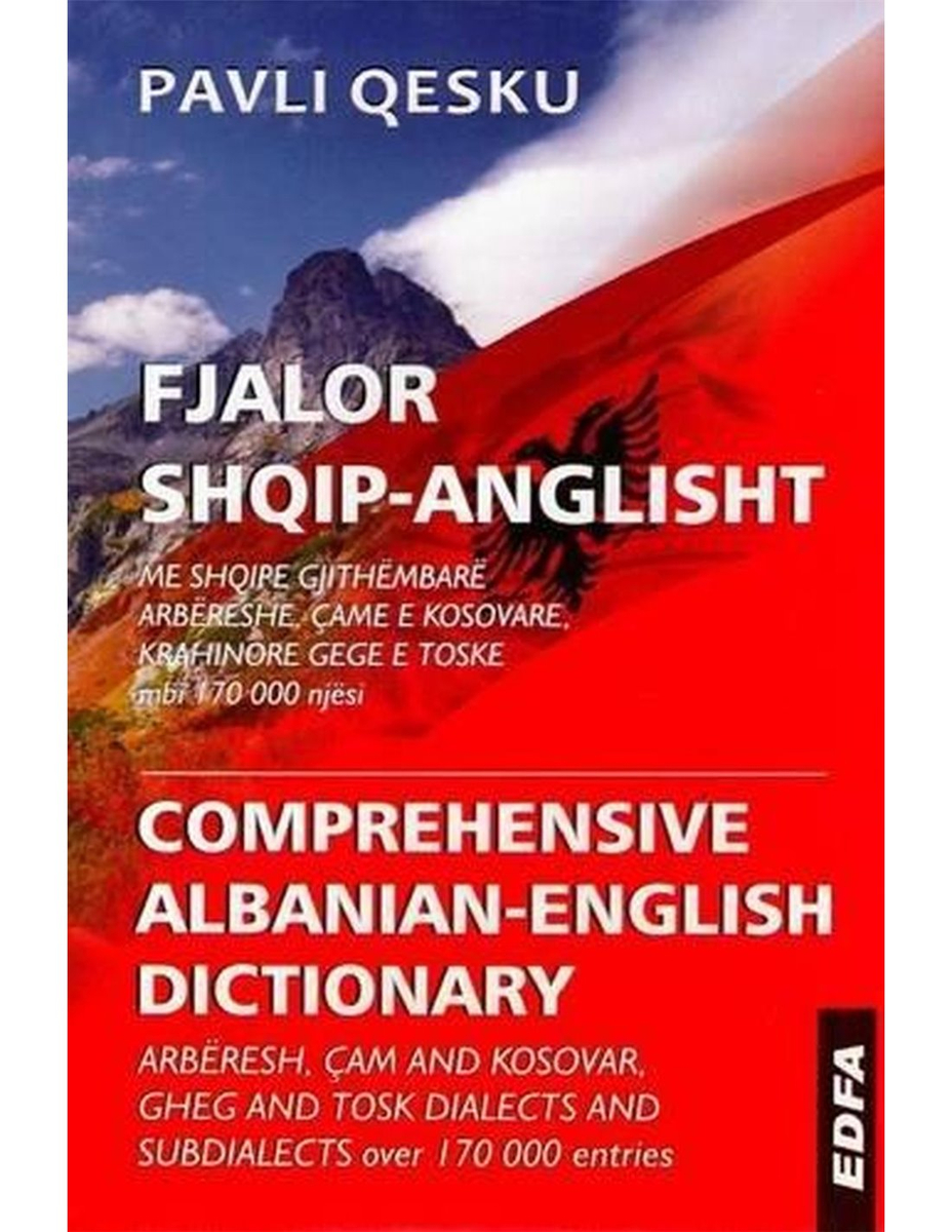 Fjalor Shqip Anglisht Me Shqipe Gjithembare Arbereshe Came E Ko - Pavli Qesku