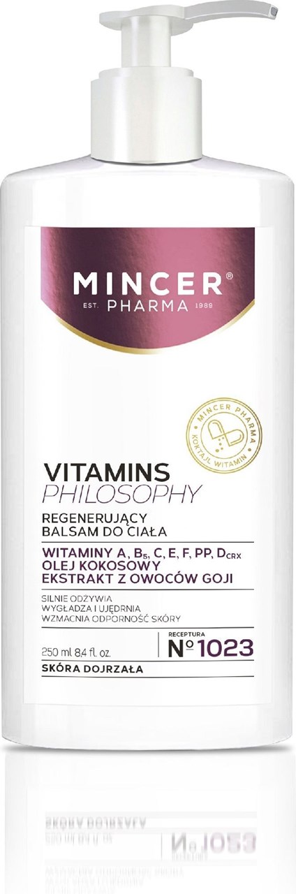 Losion për trup Mincer Vitamins Philosophy, 250ml