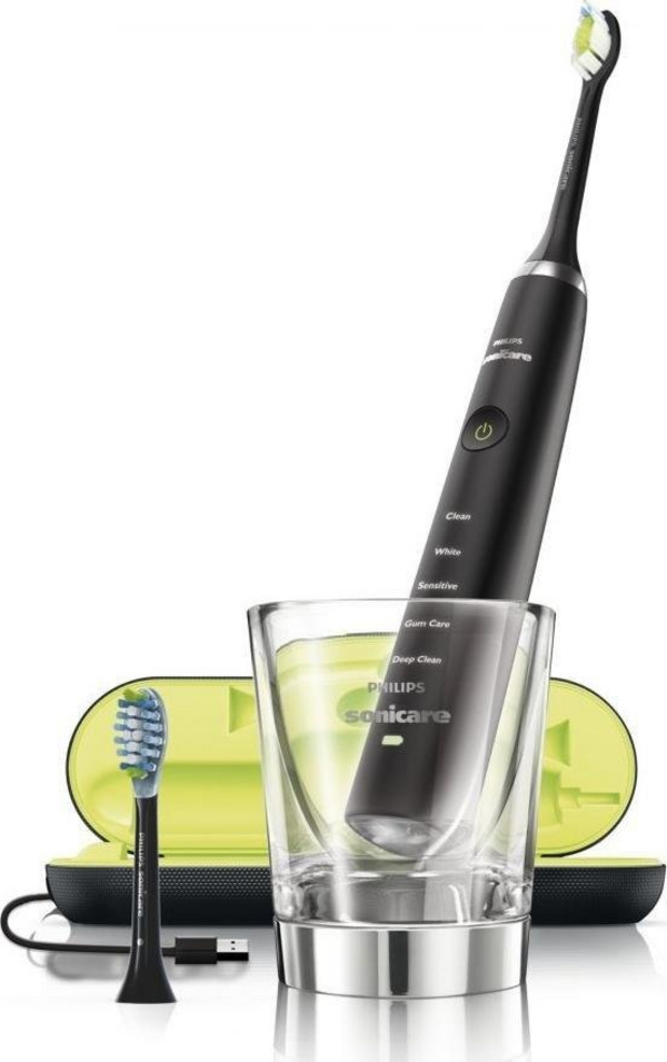 Brushë për dhëmbë Philips Sonicare DiamondClean 9000 HX9382 / 36 sonic, e zezë