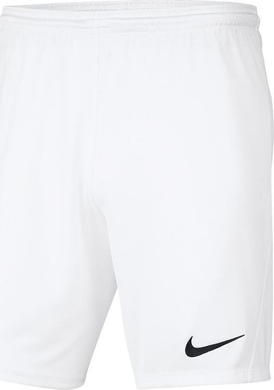 Shorce sportive për fëmijë Nike Y Park III, S, të bardha