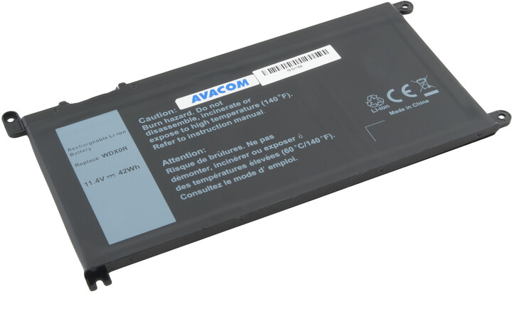 Bateri AVACOM për laptop Dell Inspiron 5 5568/13 (5368), Li-jon, 11.4V, 3684mAh, 42Wh