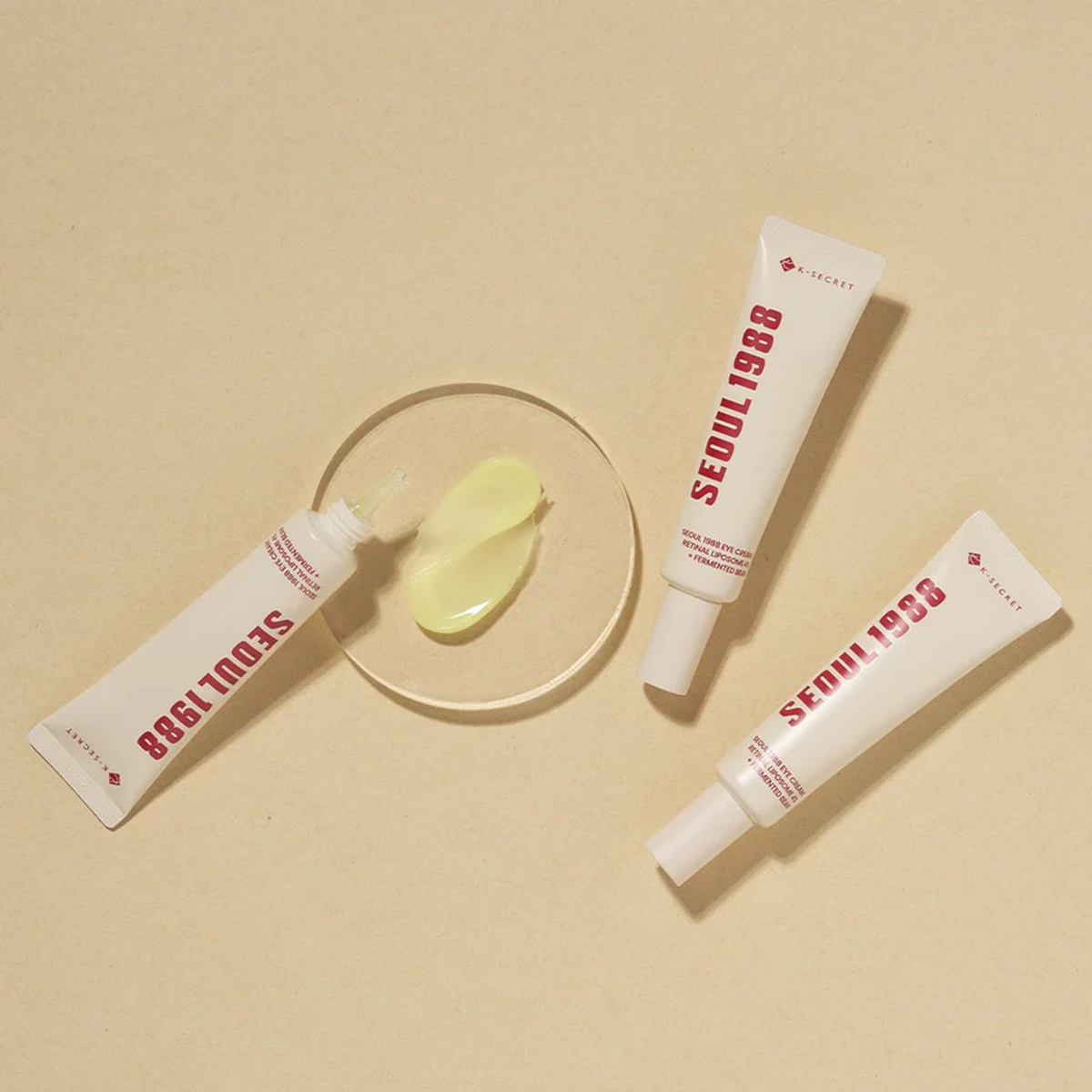 Krem për sy K-SECRET SEOUL 1988: Retinal Liposome 4% + Fermented Bean, 30 ml