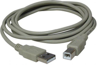 Logo USB Кабел 2.0, USB A Машки кон USB B Машки, 3 м, Црн Logo USB Кабел 2.0, USB A Машки кон USB B Машки, 3 м, Црн
