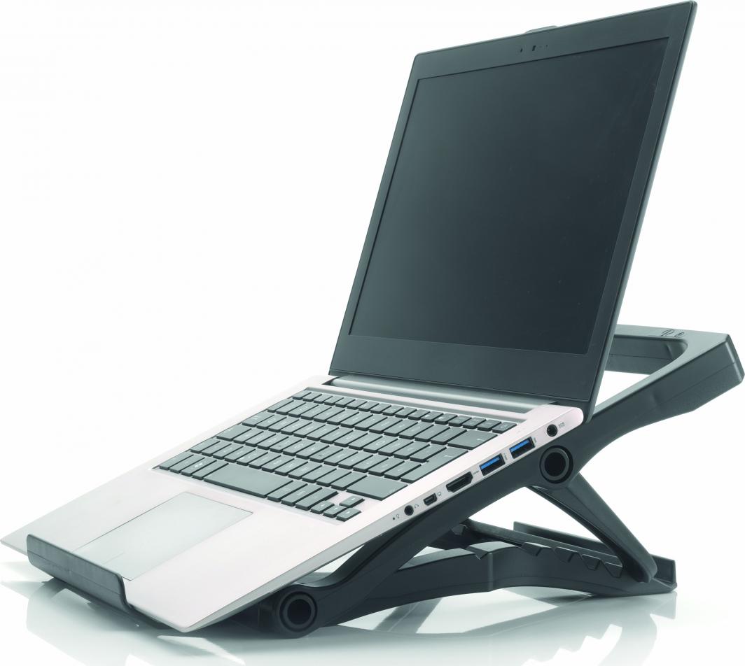 Mbajtëse për laptop Exponent World (56301), e zezë
