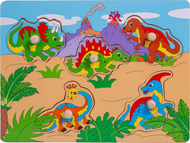 Puzzle për fëmijë Smily Play, me dinosaurë Puzzle për fëmijë Smily Play, me dinosaurë