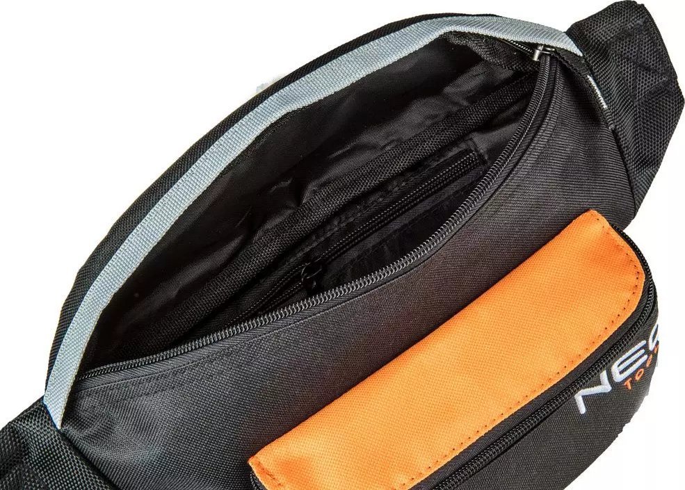 Çantë beli Neo Tools, e zezë/portokalltë
