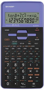 Kalkulator Sharp EL531THBVL (SH-EL531THBVL), i zi
