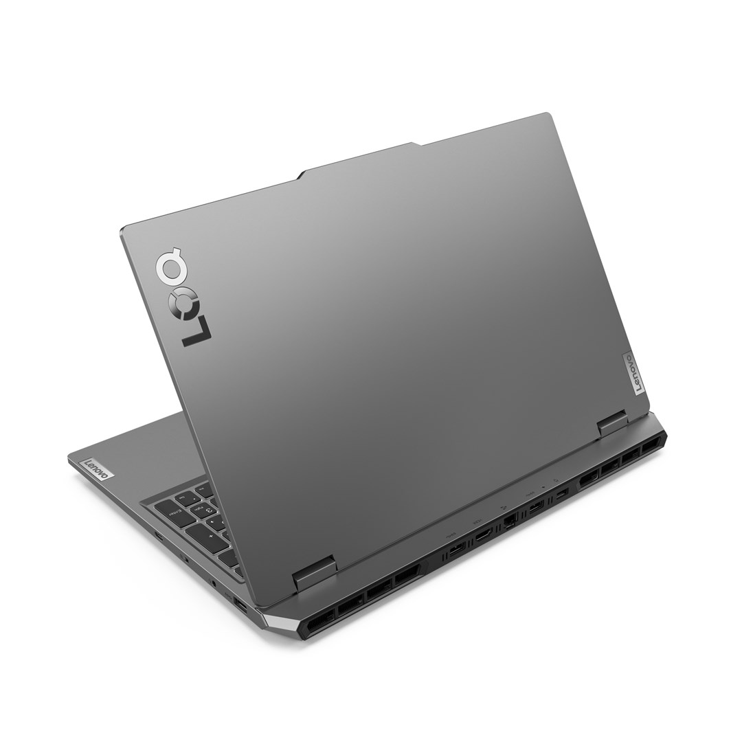 Лаптоп Lenovo LOQ, 15,6", AMD Ryzen 5 7235HS, 16GB DDR5-SDRAM, 512GB SSD, NVIDIA GeForce RTX 3050, сив
