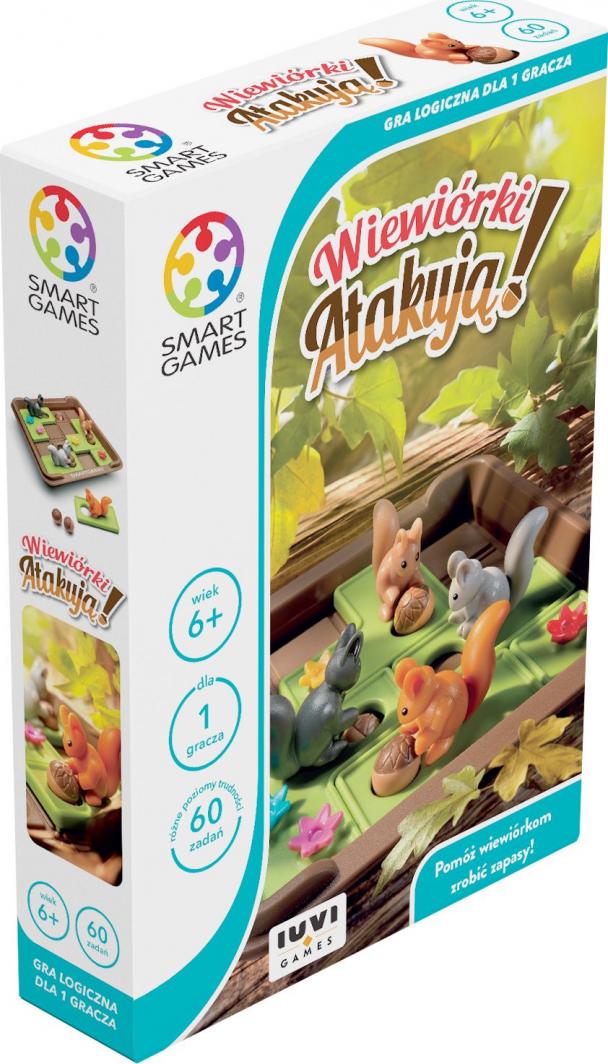 Lojë puzzle Iuvi Smart Games Squirrels Attack!, shumëngjyrësh