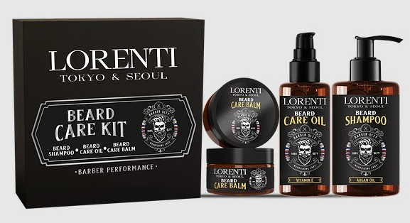 Set për mjekërr Lorenti, 3 copë