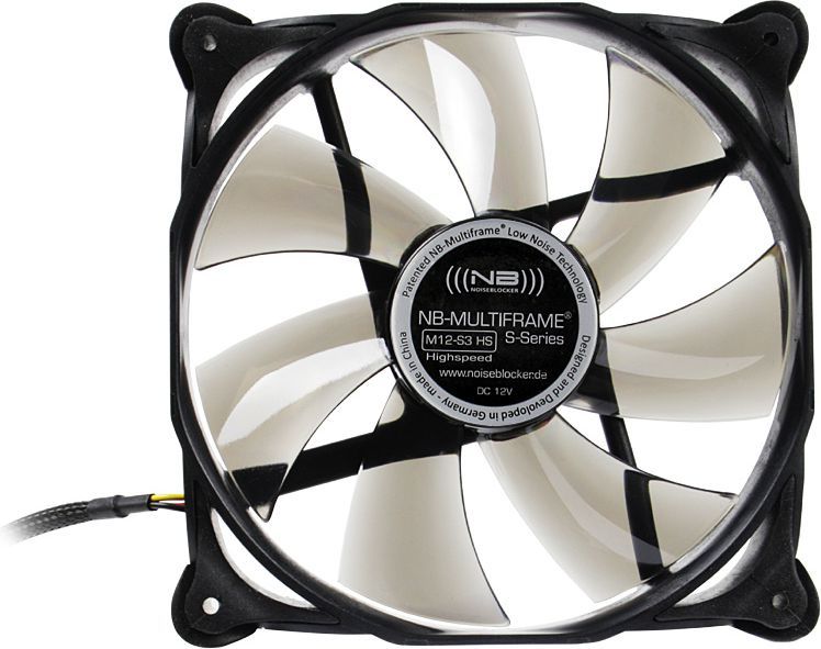 Ftohës Noiseblocker Multiframe M12-3, 120 mm