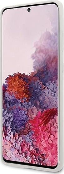 Mbrojtëse US Polo USHCS62SLHRWH për Galaxy S20 G980, e bardhë