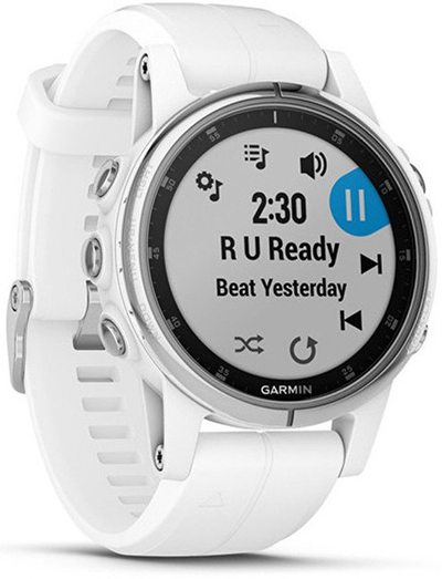 Orë e mençur Garmin Fenix 5S Plus, i bardhë