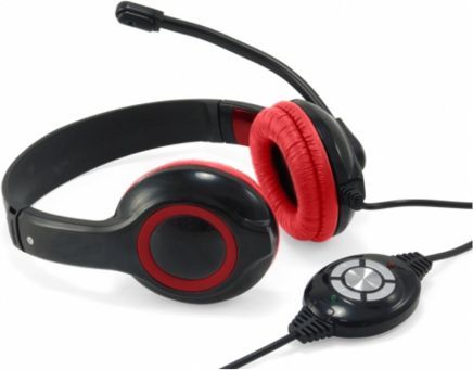 Kufje me mikrofon Equip CCHATSTARU2R 