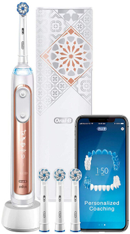 Brushë dhëmbësh Oral-B Genius X, Rose Gold Luxe edition