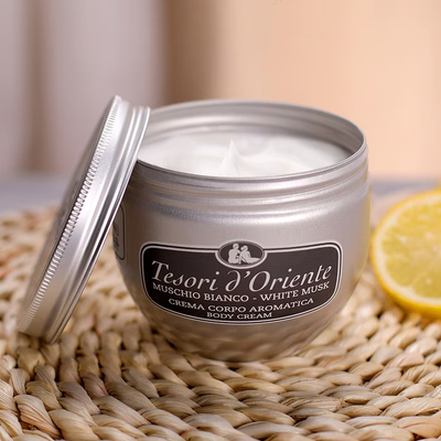 Krem trupi Tesori d'Oriente Muschio Bianco, 300 ml