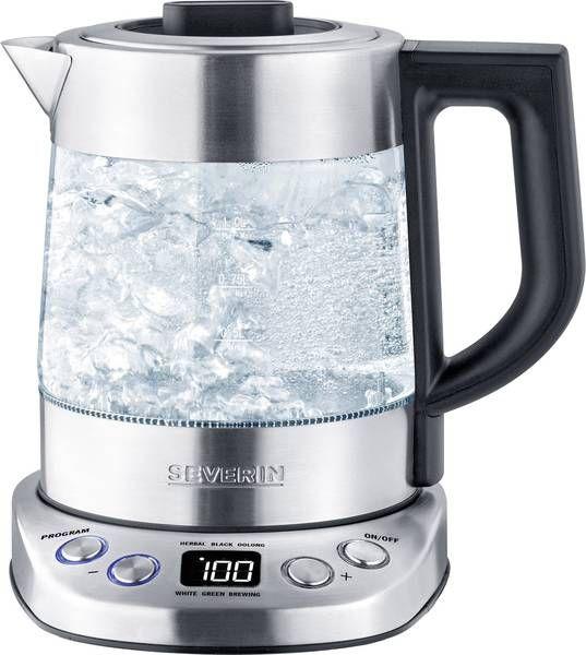 Ibrik elektrik Severin WK (3473), 1L, i argjendtë