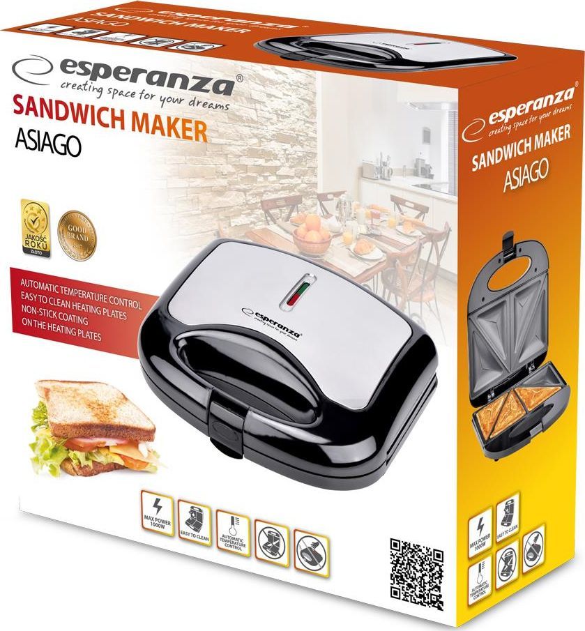 Toster Esperanza Asiago EKTOI1, i zi
